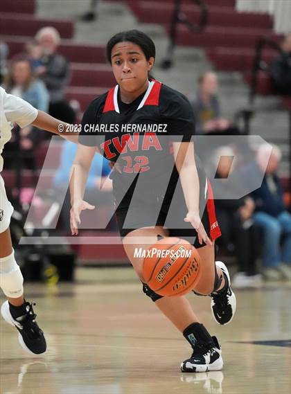 Thumbnail 1 in Incarnate Word Academy vs. Bishop Lynch (TAPPS 6A Area Playoff) photogallery.
