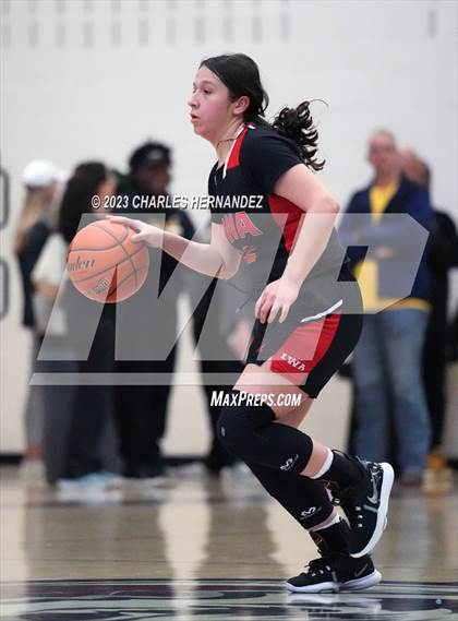 Thumbnail 2 in Incarnate Word Academy vs. Bishop Lynch (TAPPS 6A Area Playoff) photogallery.