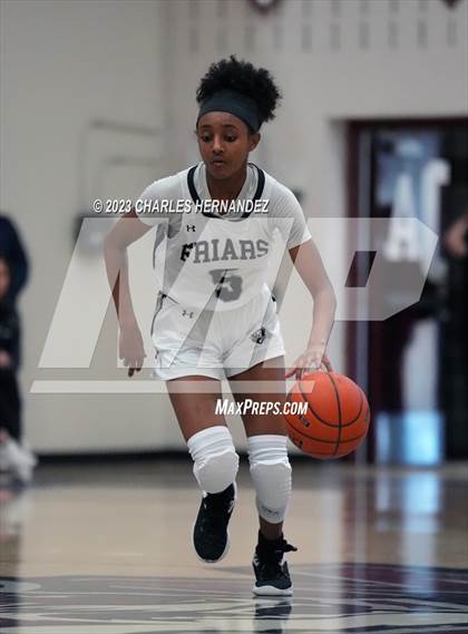 Thumbnail 1 in Incarnate Word Academy vs. Bishop Lynch (TAPPS 6A Area Playoff) photogallery.