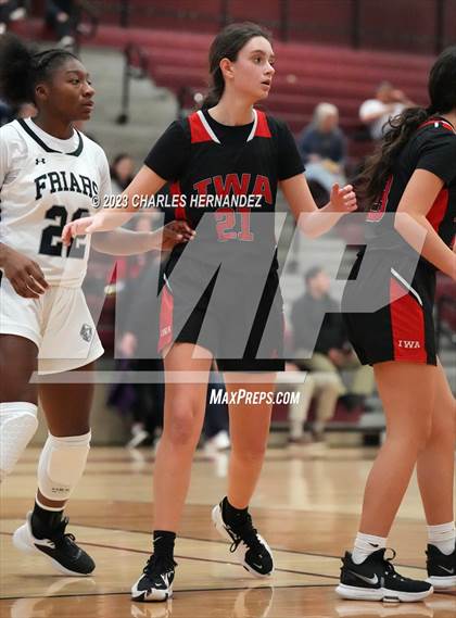 Thumbnail 1 in Incarnate Word Academy vs. Bishop Lynch (TAPPS 6A Area Playoff) photogallery.