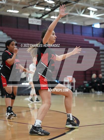 Thumbnail 1 in Incarnate Word Academy vs. Bishop Lynch (TAPPS 6A Area Playoff) photogallery.