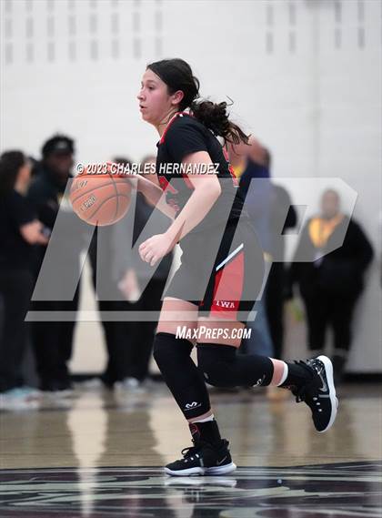 Thumbnail 3 in Incarnate Word Academy vs. Bishop Lynch (TAPPS 6A Area Playoff) photogallery.