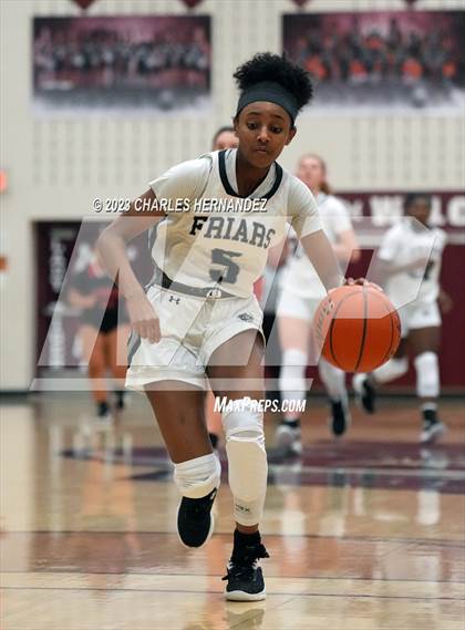 Thumbnail 1 in Incarnate Word Academy vs. Bishop Lynch (TAPPS 6A Area Playoff) photogallery.