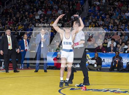 Thumbnail 2 in NYSPHSAA Wrestling Championships - Finals 132 lbs - 160 lbs photogallery.