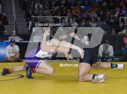 Thumbnail 1 in NYSPHSAA Wrestling Championships - Finals 132 lbs - 160 lbs photogallery.