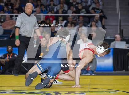 Thumbnail 1 in NYSPHSAA Wrestling Championships - Finals 132 lbs - 160 lbs photogallery.