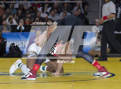 Thumbnail 1 in NYSPHSAA Wrestling Championships - Finals 132 lbs - 160 lbs photogallery.