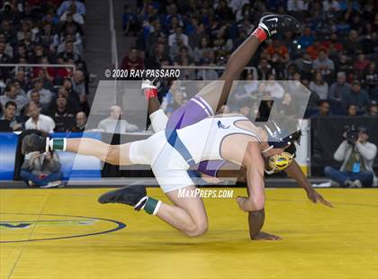 Thumbnail 1 in NYSPHSAA Wrestling Championships - Finals 132 lbs - 160 lbs photogallery.