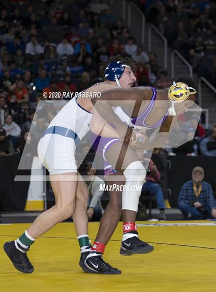 Thumbnail 1 in NYSPHSAA Wrestling Championships - Finals 132 lbs - 160 lbs photogallery.