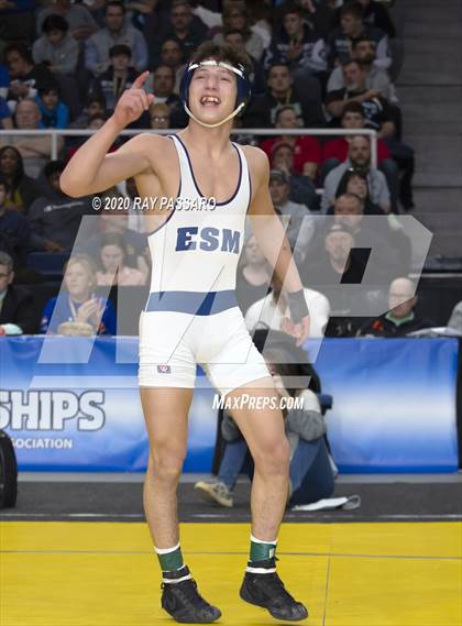 Thumbnail 3 in NYSPHSAA Wrestling Championships - Finals 132 lbs - 160 lbs photogallery.