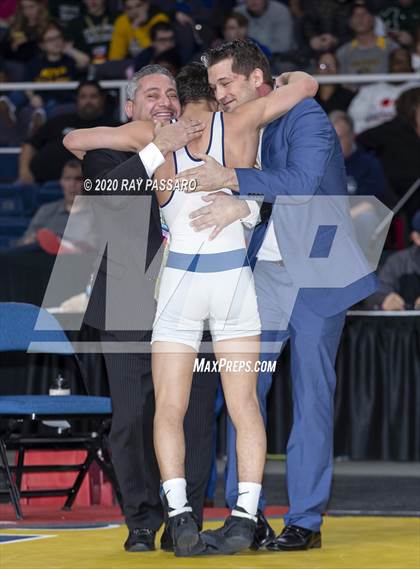 Thumbnail 1 in NYSPHSAA Wrestling Championships - Finals 132 lbs - 160 lbs photogallery.