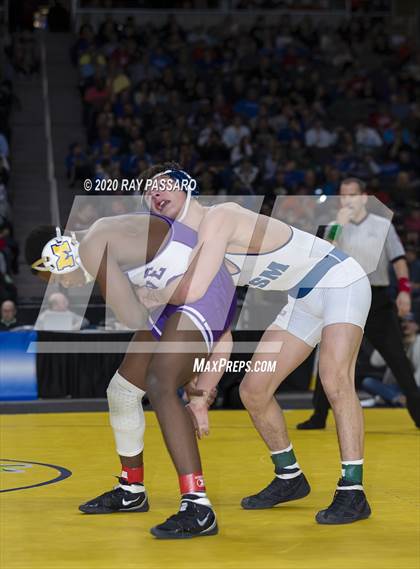 Thumbnail 2 in NYSPHSAA Wrestling Championships - Finals 132 lbs - 160 lbs photogallery.