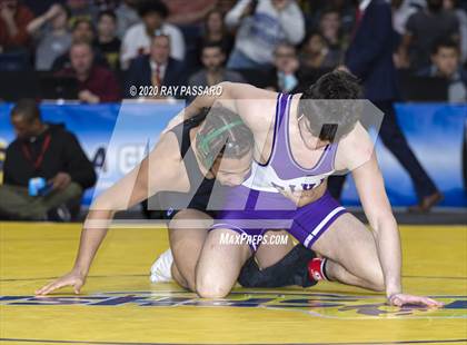 Thumbnail 1 in NYSPHSAA Wrestling Championships - Finals 132 lbs - 160 lbs photogallery.