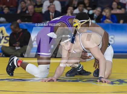 Thumbnail 1 in NYSPHSAA Wrestling Championships - Finals 132 lbs - 160 lbs photogallery.