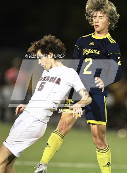 Thumbnail 1 in Greece Arcadia @ Spencerport (NYSPHSAA Section 5 Class A Quarterfinal) photogallery.
