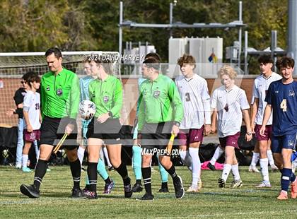 Thumbnail 1 in Golden @ Mullen Soccer 4A Second Round photogallery.