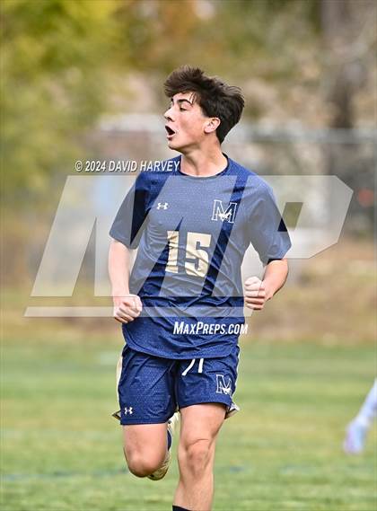 Thumbnail 1 in Golden @ Mullen Soccer 4A Second Round photogallery.