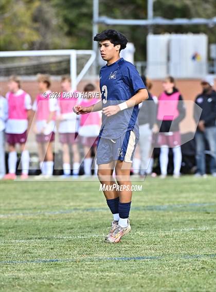 Thumbnail 3 in Golden @ Mullen Soccer 4A Second Round photogallery.