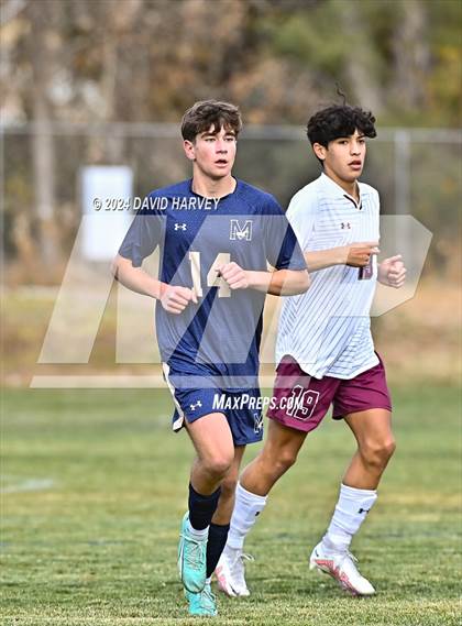 Thumbnail 3 in Golden @ Mullen Soccer 4A Second Round photogallery.