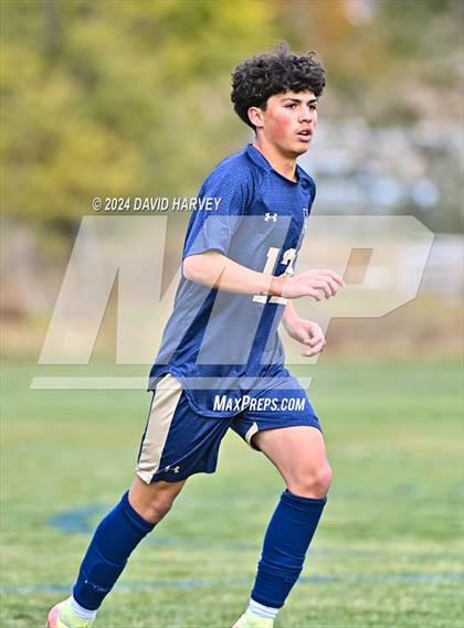 Thumbnail 2 in Golden @ Mullen Soccer 4A Second Round photogallery.