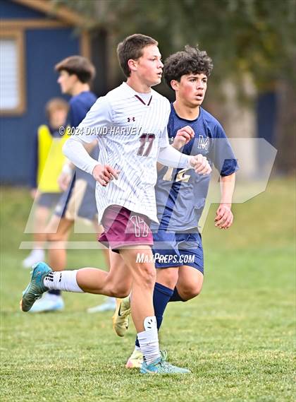 Thumbnail 3 in Golden @ Mullen Soccer 4A Second Round photogallery.