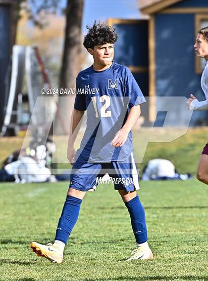 Thumbnail 2 in Golden @ Mullen Soccer 4A Second Round photogallery.