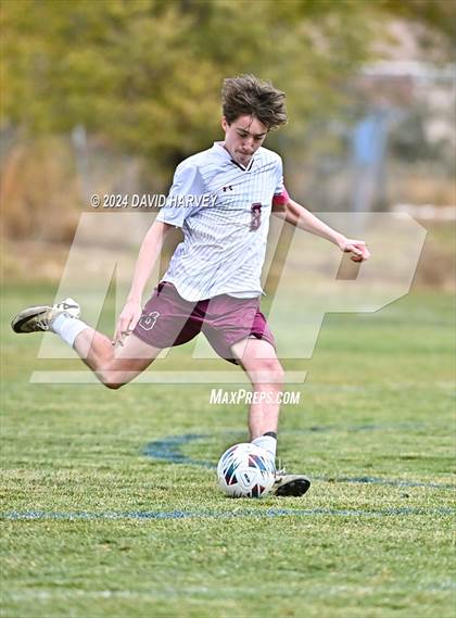 Thumbnail 2 in Golden @ Mullen Soccer 4A Second Round photogallery.