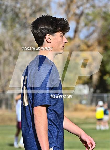 Thumbnail 2 in Golden @ Mullen Soccer 4A Second Round photogallery.