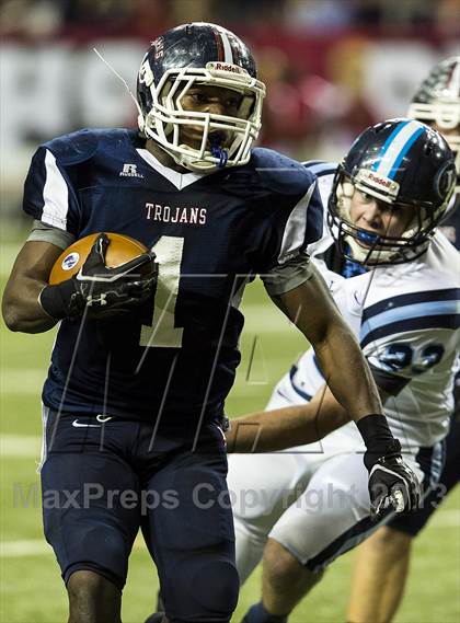 Thumbnail 1 in Lovett vs. Lamar County (GHSA 2A Final) photogallery.