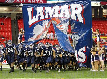 Thumbnail 2 in Lovett vs. Lamar County (GHSA 2A Final) photogallery.