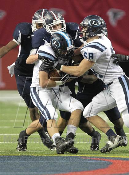 Thumbnail 1 in Lovett vs. Lamar County (GHSA 2A Final) photogallery.