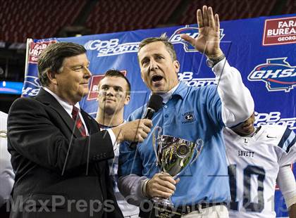 Thumbnail 2 in Lovett vs. Lamar County (GHSA 2A Final) photogallery.