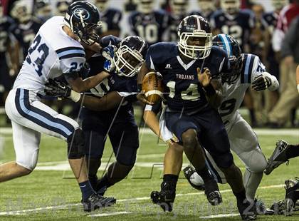 Thumbnail 1 in Lovett vs. Lamar County (GHSA 2A Final) photogallery.