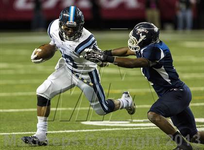 Thumbnail 3 in Lovett vs. Lamar County (GHSA 2A Final) photogallery.