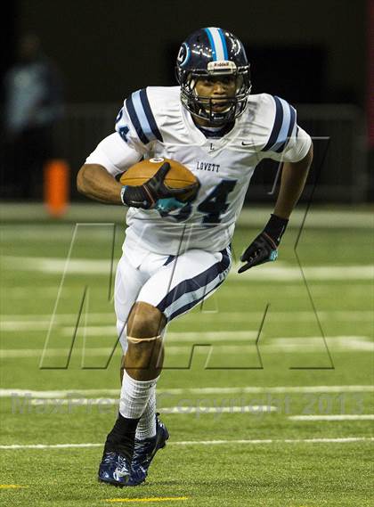 Thumbnail 1 in Lovett vs. Lamar County (GHSA 2A Final) photogallery.