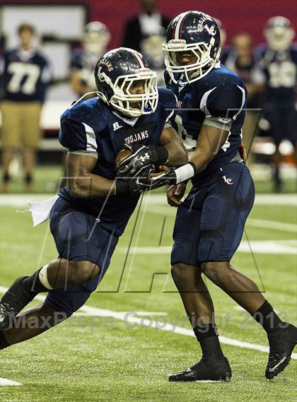 Thumbnail 1 in Lovett vs. Lamar County (GHSA 2A Final) photogallery.