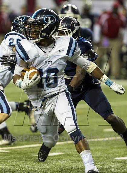 Thumbnail 1 in Lovett vs. Lamar County (GHSA 2A Final) photogallery.