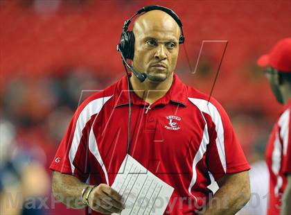 Thumbnail 1 in Lovett vs. Lamar County (GHSA 2A Final) photogallery.