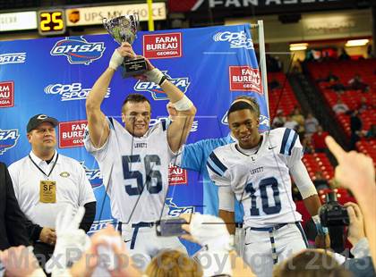 Thumbnail 1 in Lovett vs. Lamar County (GHSA 2A Final) photogallery.