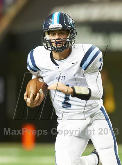 Thumbnail 1 in Lovett vs. Lamar County (GHSA 2A Final) photogallery.