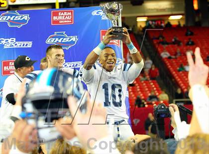 Thumbnail 2 in Lovett vs. Lamar County (GHSA 2A Final) photogallery.