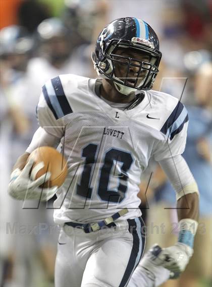 Thumbnail 1 in Lovett vs. Lamar County (GHSA 2A Final) photogallery.