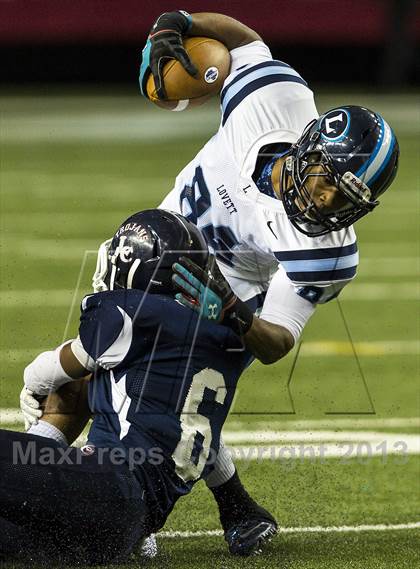 Thumbnail 3 in Lovett vs. Lamar County (GHSA 2A Final) photogallery.