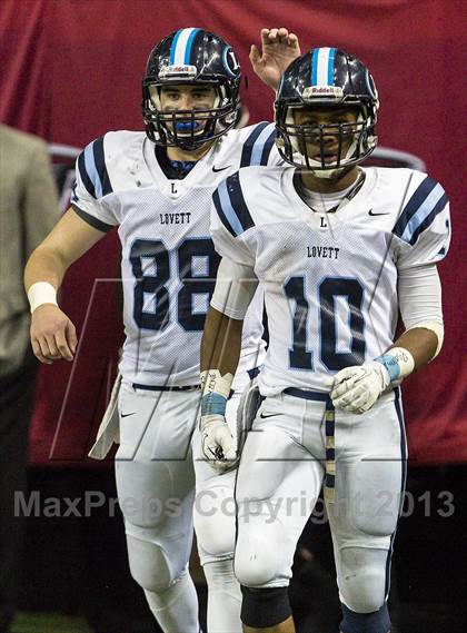 Thumbnail 2 in Lovett vs. Lamar County (GHSA 2A Final) photogallery.
