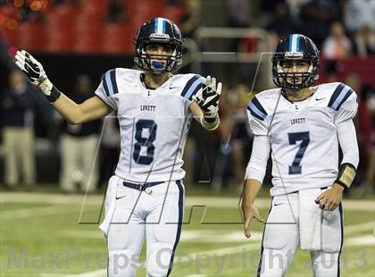 Thumbnail 3 in Lovett vs. Lamar County (GHSA 2A Final) photogallery.