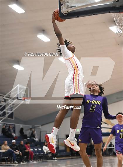 Thumbnail 2 in Diamond Bar vs. Fairfax (MLK Classic) photogallery.