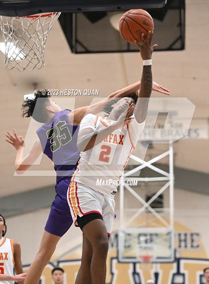 Thumbnail 2 in Diamond Bar vs. Fairfax (MLK Classic) photogallery.