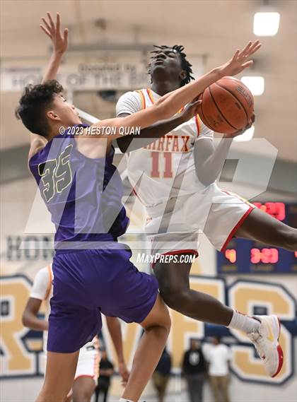 Thumbnail 1 in Diamond Bar vs. Fairfax (MLK Classic) photogallery.