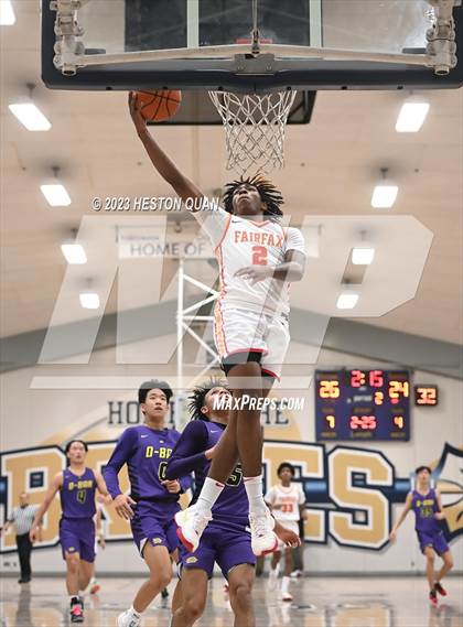 Thumbnail 2 in Diamond Bar vs. Fairfax (MLK Classic) photogallery.