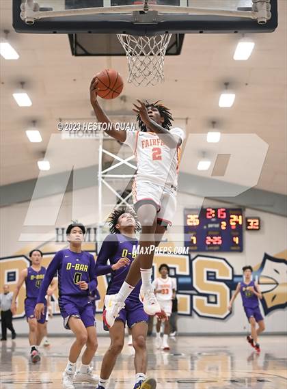 Thumbnail 1 in Diamond Bar vs. Fairfax (MLK Classic) photogallery.